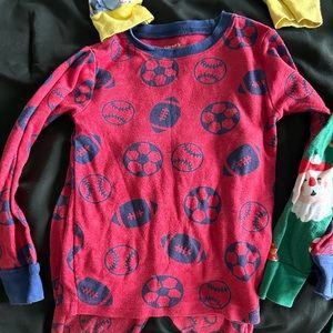 Four Pair of Pre Owned Kids 2-piece Pajama